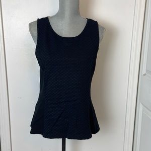 J. Crew Ponte Peplum Top